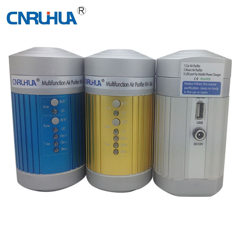 Low Cost Personal Ionic Car Air Purifier
