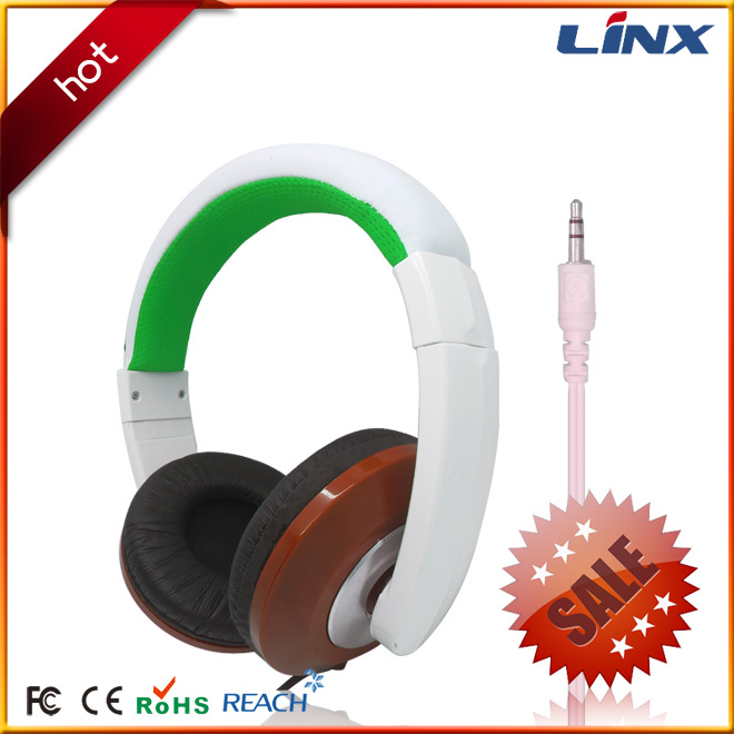 Factory Custom Logo Print Foam Headphone Cheap Earphone