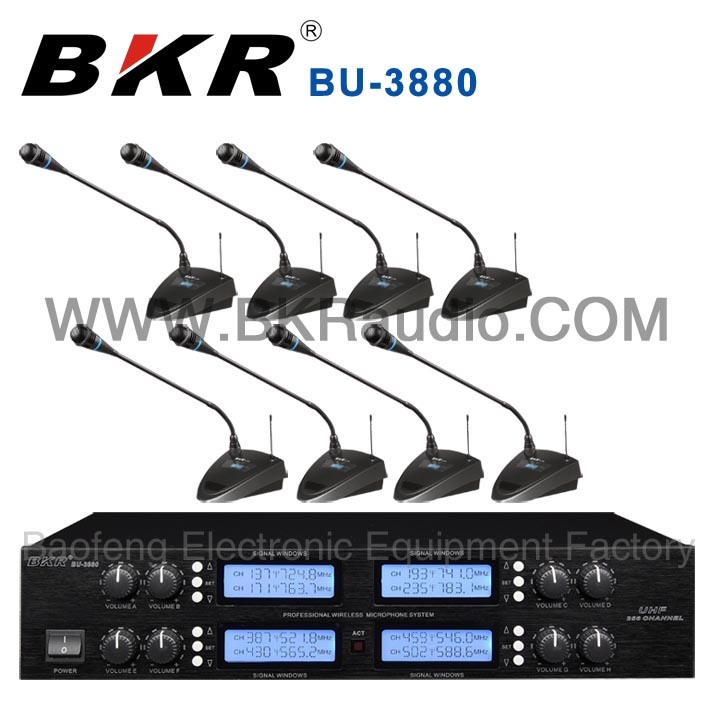 UHF 8 Channels Conference Microphone (BU-3880)