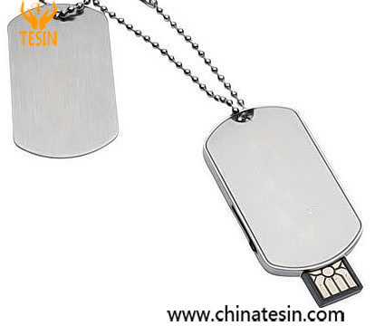 Plate Metal USB Flash Drive