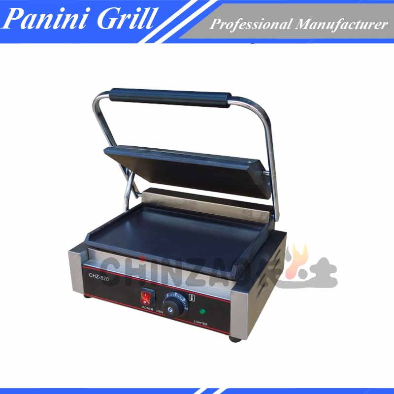 Single Flat Plate Sandwich Grill
