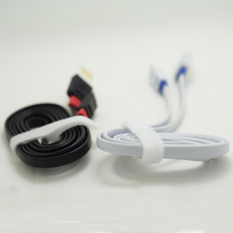 New Flat USB Data Cable for Smart Phone and Micro USB for Samsung