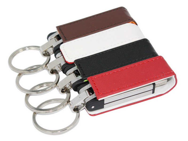32MB-128GB Multifunction Leather USB Flash Drive (L512)