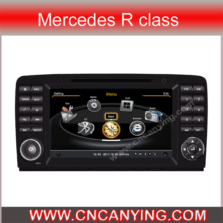 Special Car DVD Player for Mercedes R Class with GPS, Bluetooth. with A8 Chipset Dual Core 1080P V-20 Disc WiFi 3G Internet (CY-C215)