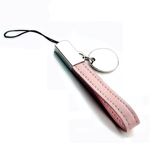 Promotion Custom PU Leather Mobile Holder Phone Strap (BK50158)