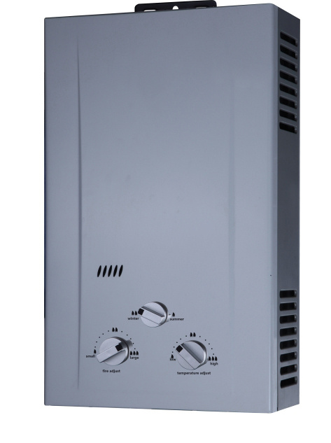 10L Flue Type Gas Water Heater with 2.0kg Copper Heat Exchanger