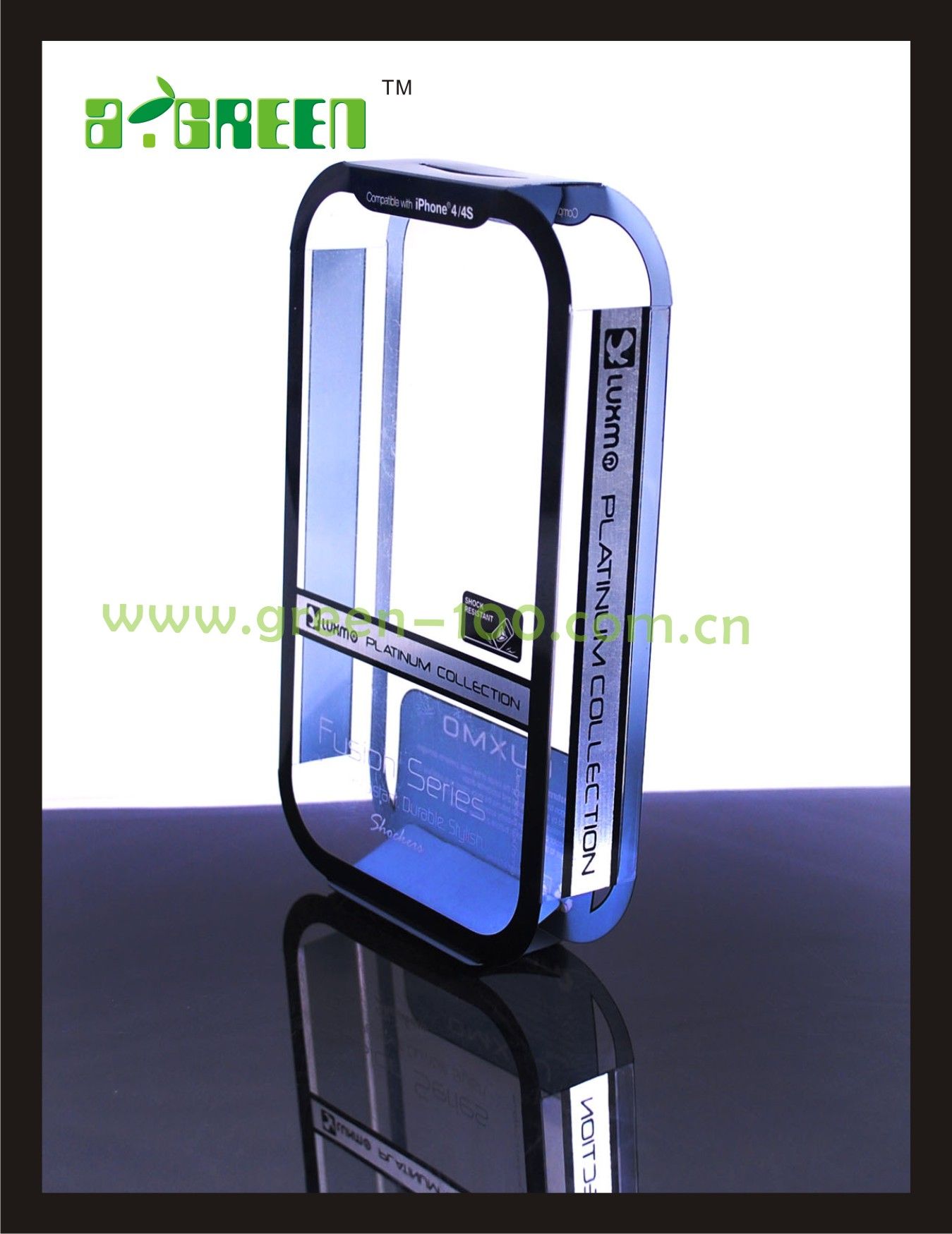 PVC Window Cell Phone Case Packaging Box