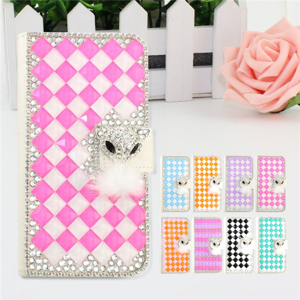 Full Cover Bling Diamond Rhinestone Mobile Phone Cover for iPhone 6 Samsung S6 Case