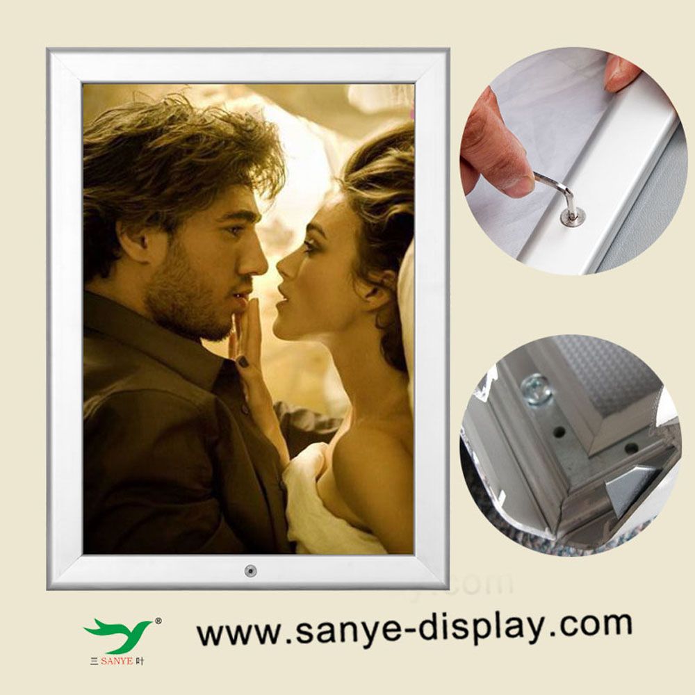 Aluminum Outdoor Lockable Poster Frames