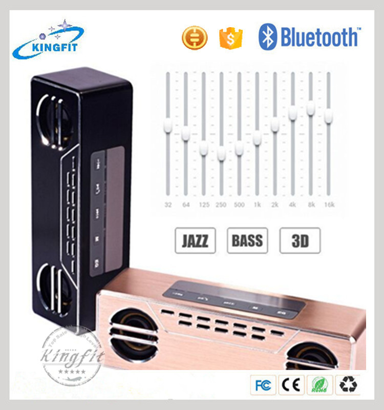 Bluetooth 3D Portable Speaker Jazz Style Bass Stereo Speaker