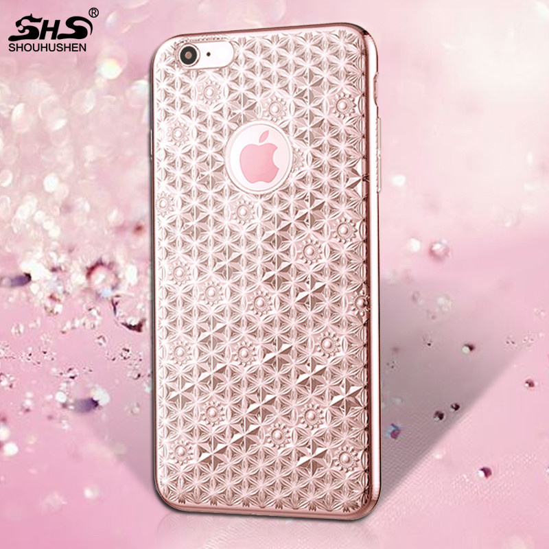 New Flower Design Shinning Mobile Phone Cover