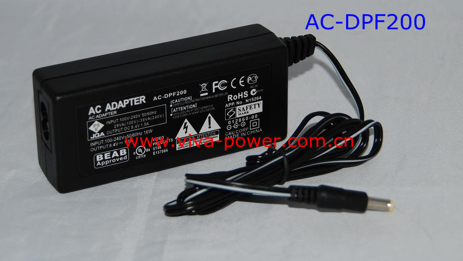 AC Power Adapter AC-DPF200 for Sony Digital Photo Frame