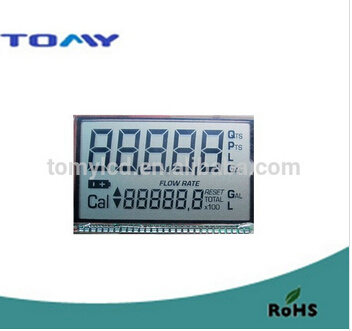 Grey Htn 7 Segment LCD Display