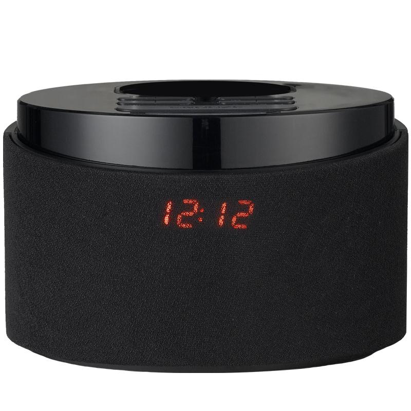 Docking Station Speaker's Alarm Clock for iPhone5/6/iPad with FM Radio