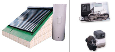 Separate Pressured Solar Water Heater