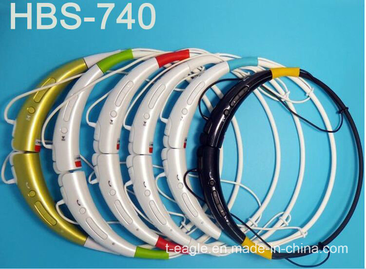 Hbs740A 4.0 Sporty Waterproof Stereo Headset Bass Songs Bluetooth Headset