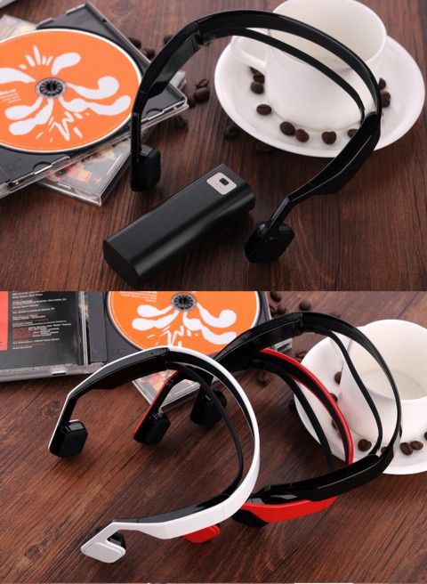 2015 Best Waterproof Stereo Bone Conduction Wireless Bluetooth 4.0/3.0 Earphone