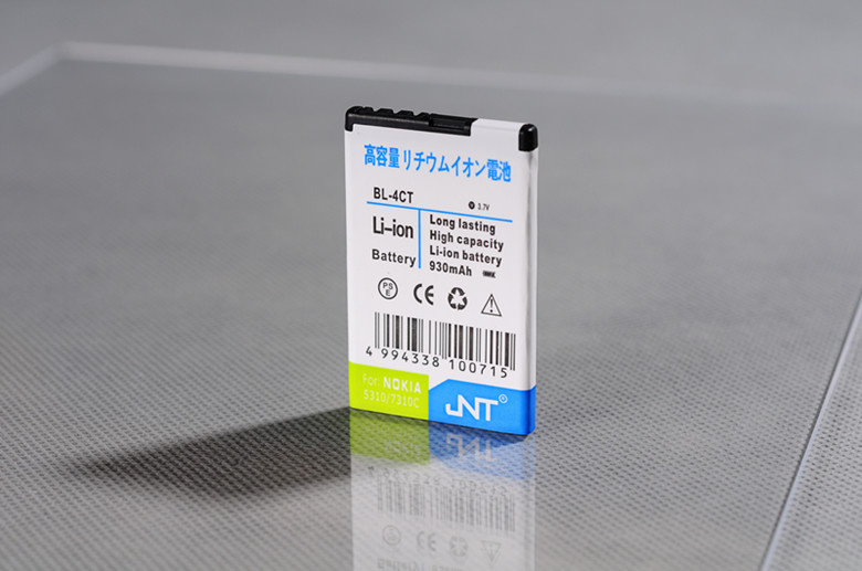 3.7V Rechargeable Cell Phone Battery for Nokia Bl-4CT