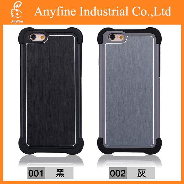 Triple Metal Hard Case Cover for iPhone 6 for iPhone 6plus