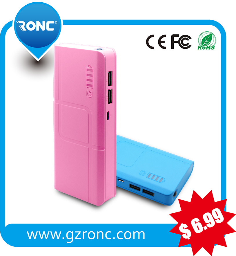 Travel Emergency Mobile Phone Charger 10000mAh