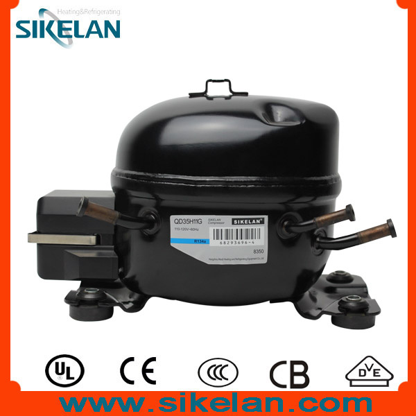 Small Refrigerator with Qd35h11g AC Compressor