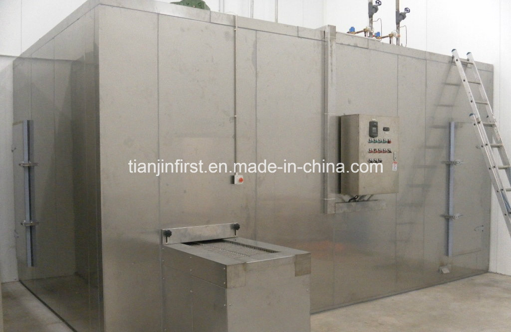 Double Spiral IQF Freezer Machine for Shirmp Bread