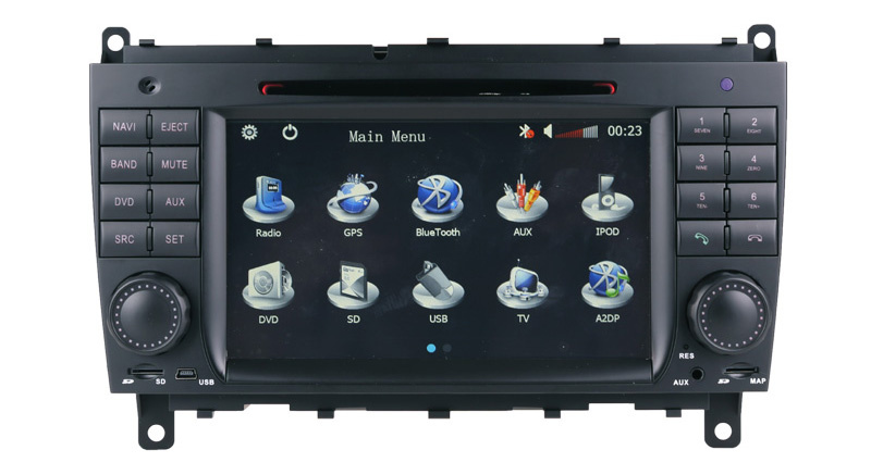 Auto DVD Player for Benz Clk W209 GPS Navigaitor