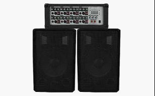 Pa Audio Mixer, Professional Speaker Combo