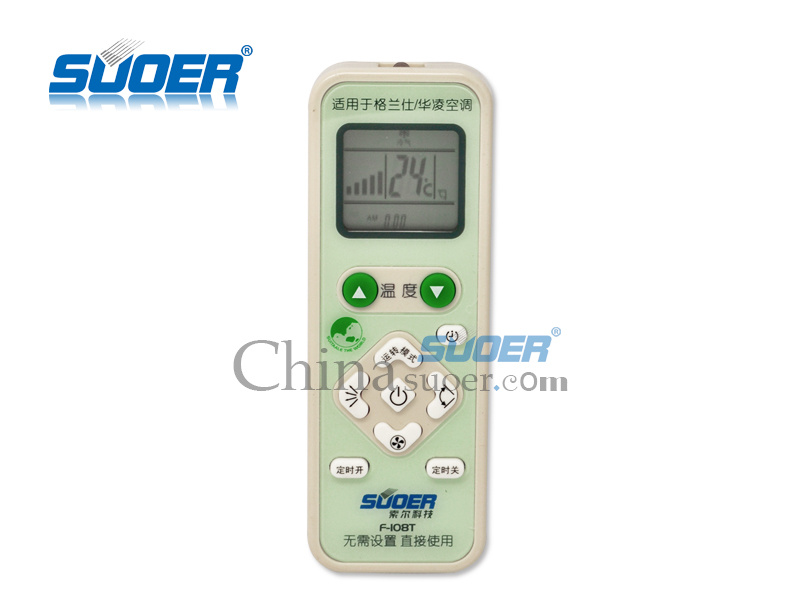 Suoer Popular Universal Air Conditioner Remote Control (F-108T)