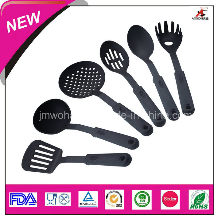 Black Nylon Slotted Kitchen Tool