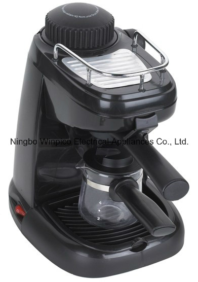 Electric Espresso and Cappuccino Maker 4 Cups