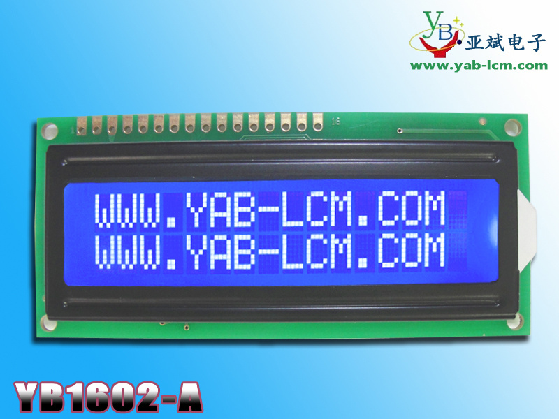 16X2 Character LCD Display