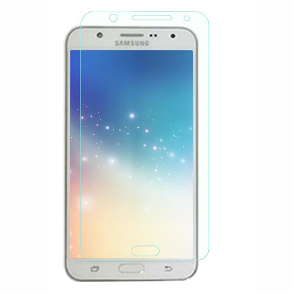 9h 2.5D 0.33mm Rounded Edge Tempered Glass Screen Protector for Samsung J7