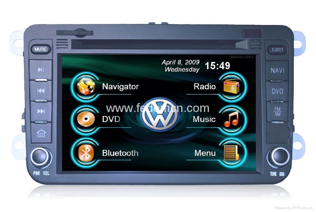 Car DVD Player with GPS Navigation Stereo Auto Radio Head Unit for Vw B6 /Magotan (C7010VM)