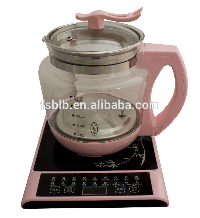 Electric Glass Kettle (BL-F005D) Pink