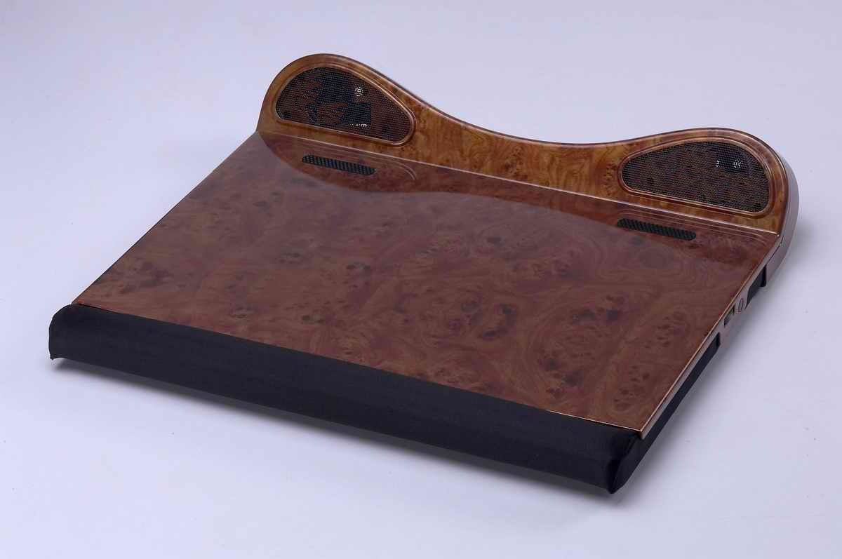 Laptop Tray with 2.0 Stereo Speakers and iPod Dock(LS-PD820)