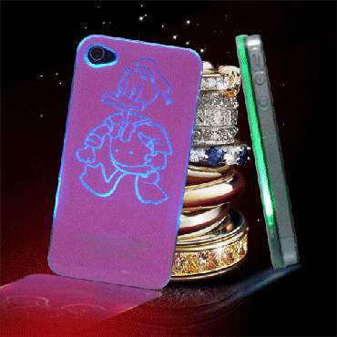 LED Flashing Case for iPhone 4 / 4G / 4s / 5