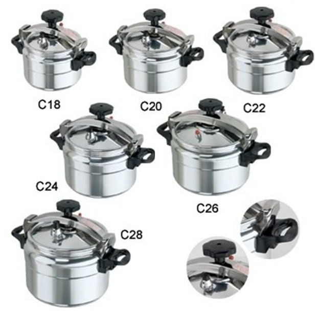 Explosion-Proof Aluminum Pressure Cooker