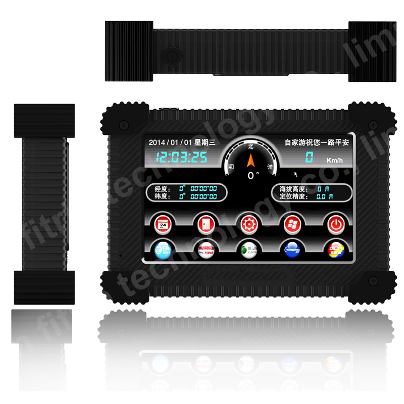 GPS Tracking with Wince6.0 Mobile Data Terminal, 5 Inch Touch Screen