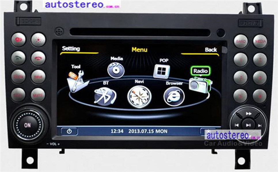 Car Audio Radio Player for Mercedes Benz GPS Tracker