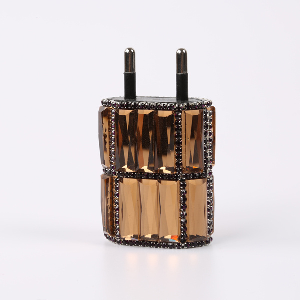 2015 Newest Coloured Diamond Design Charger Portable Mobile Phone Charger