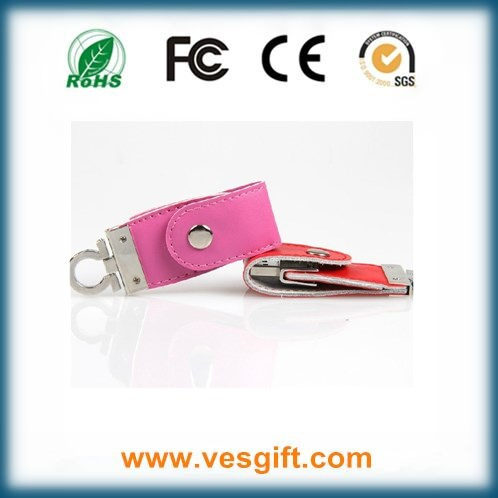 64 GB Leather USB Flash Drive