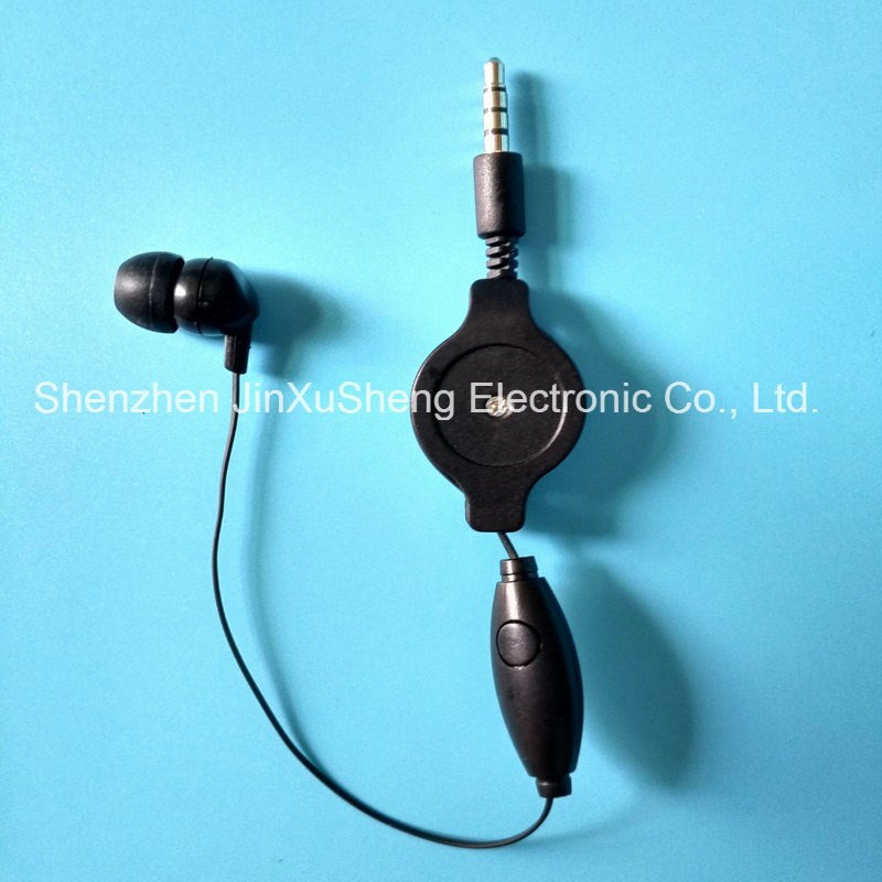 Retractable Microphone Handsfree Headset