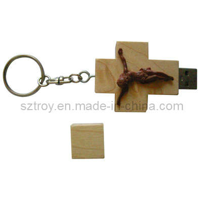 Classical Wood USB Flash Drive (TY7026)