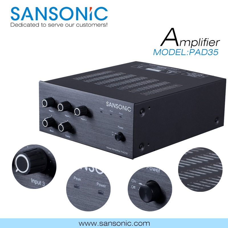 Pad 35 Professional Mixer Amplifier