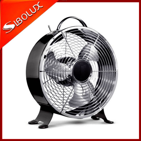Mini Clock Table Fan