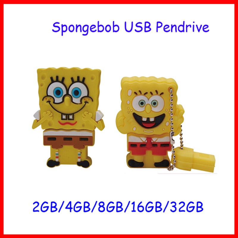 USB Pendrive Cartoon Spongebob USB Flash Drive