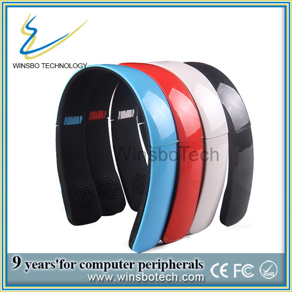 2016 Super Slim Headband Bluetooth 4.0stereo Bluetooth Headset