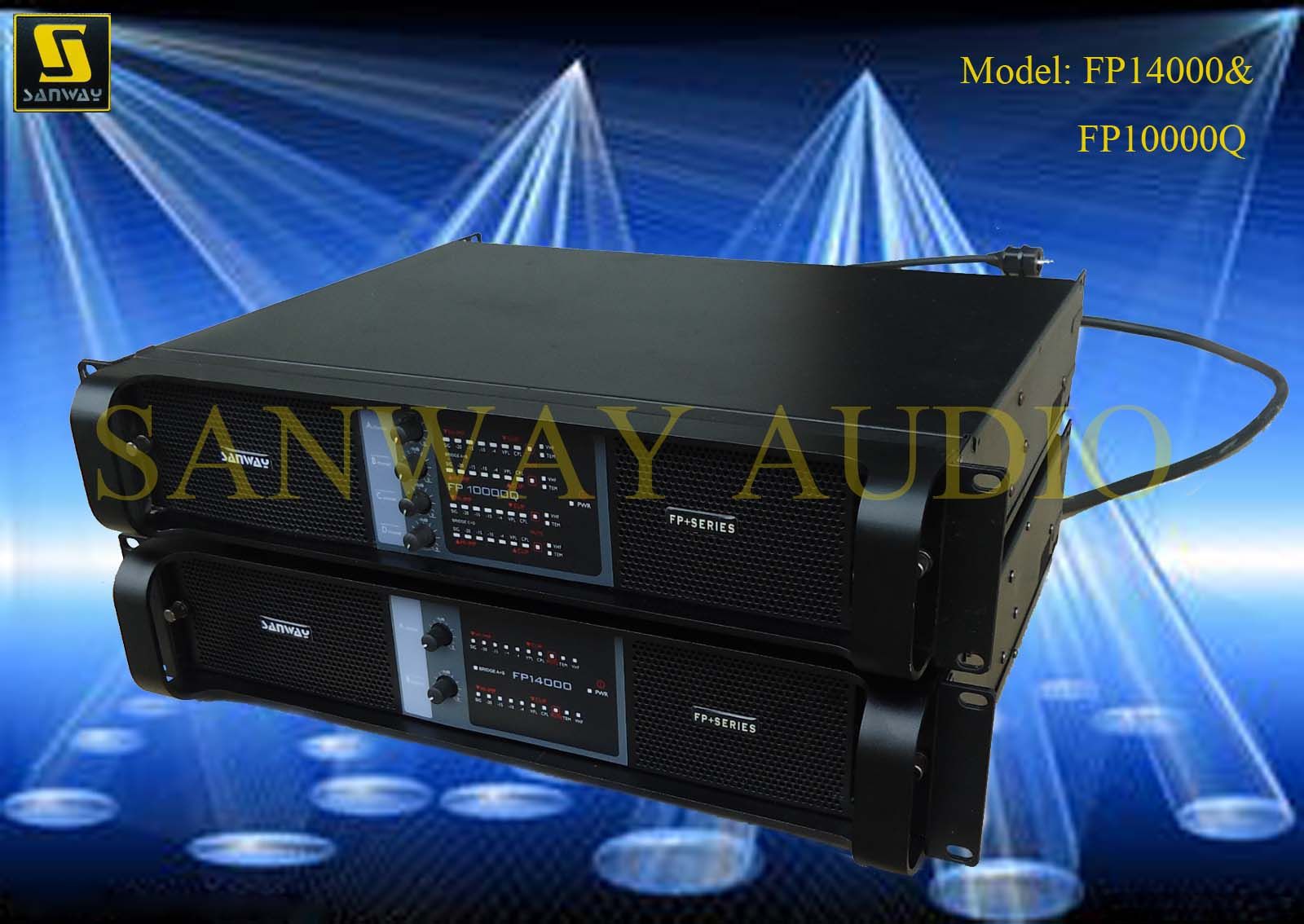 PA System, 4400W Power Amplifier