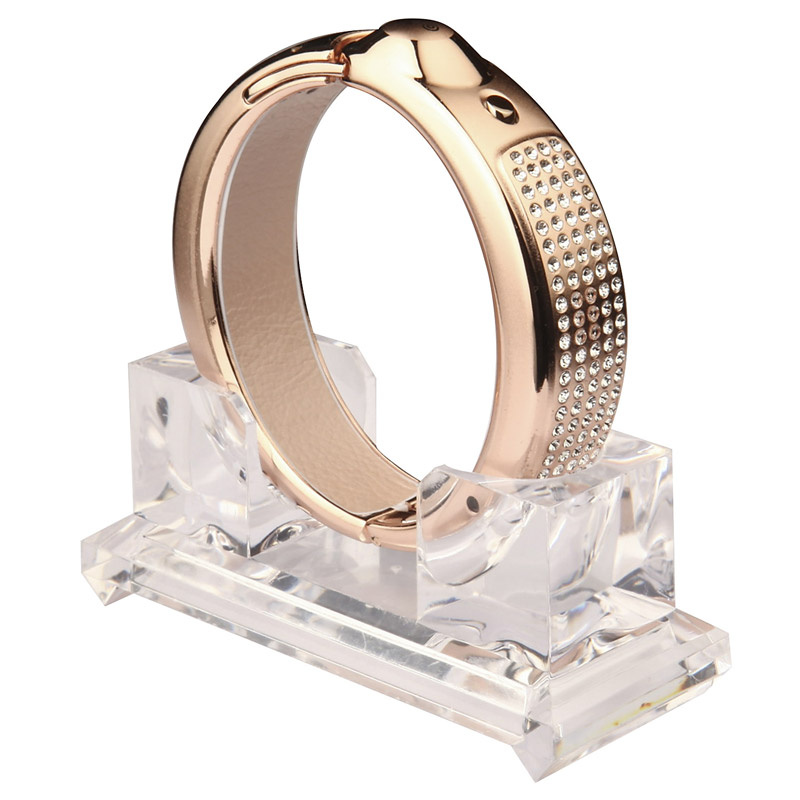 Popular Real Leather Smart Bracelet with Dial Function